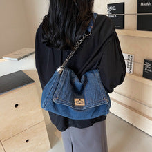 2205 casual denim shoulder bag