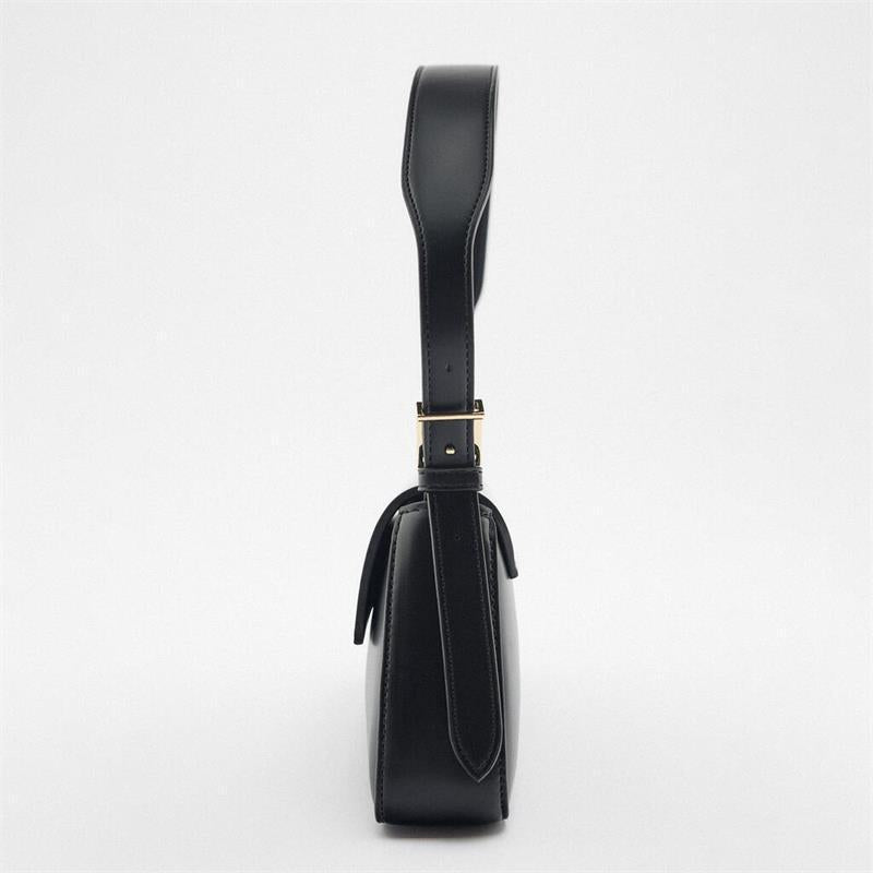 1638  all-match style solid handbag