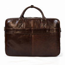 2178 vintage genuine leather briefcase laptop bag
