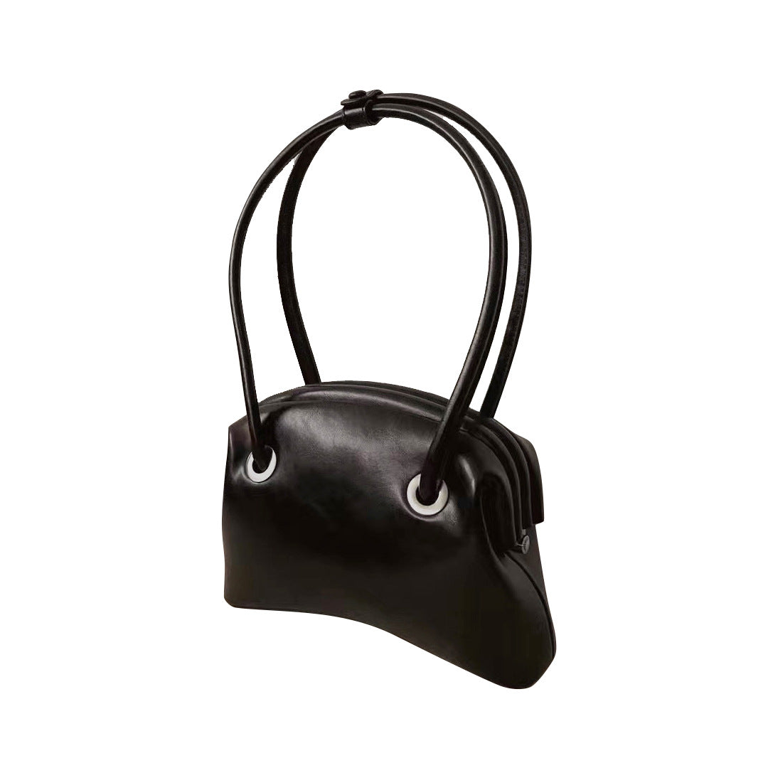 1701 vintage oil wax leather handbag