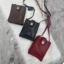 2655 mini cowhide crossbody bag