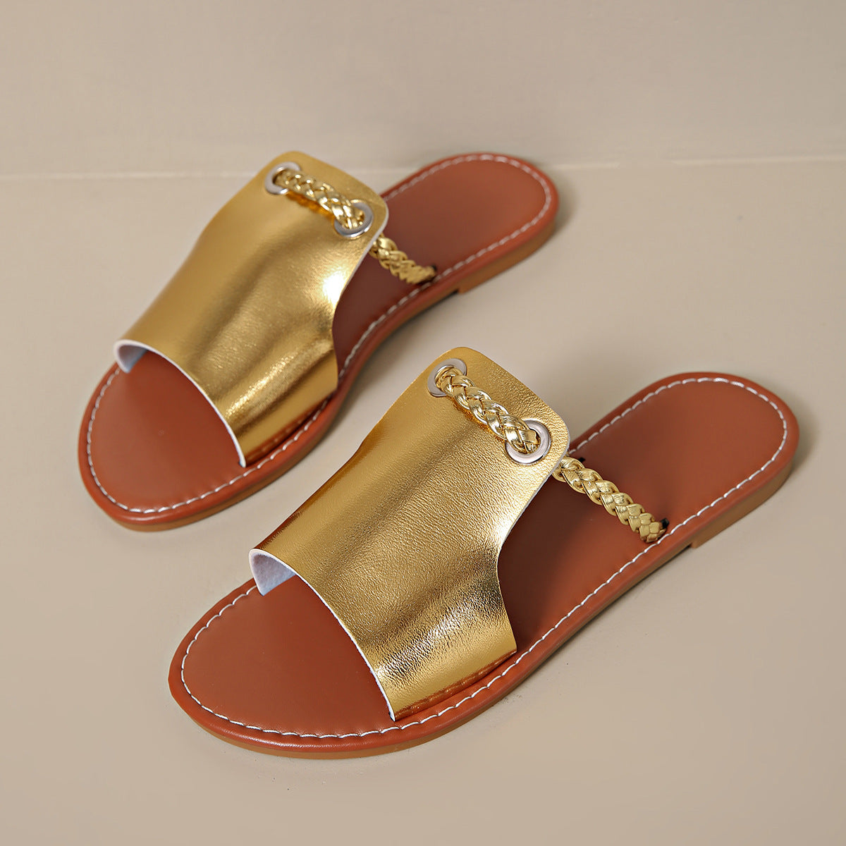 3333 summer solid women sandal