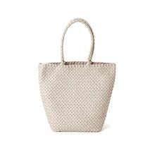 2683 woven leather women's handbag