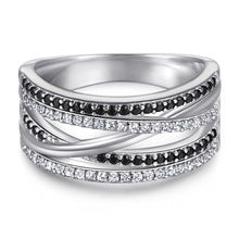 2202 925silver zircon rings