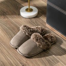 2574 unisex winter cozy wool slide