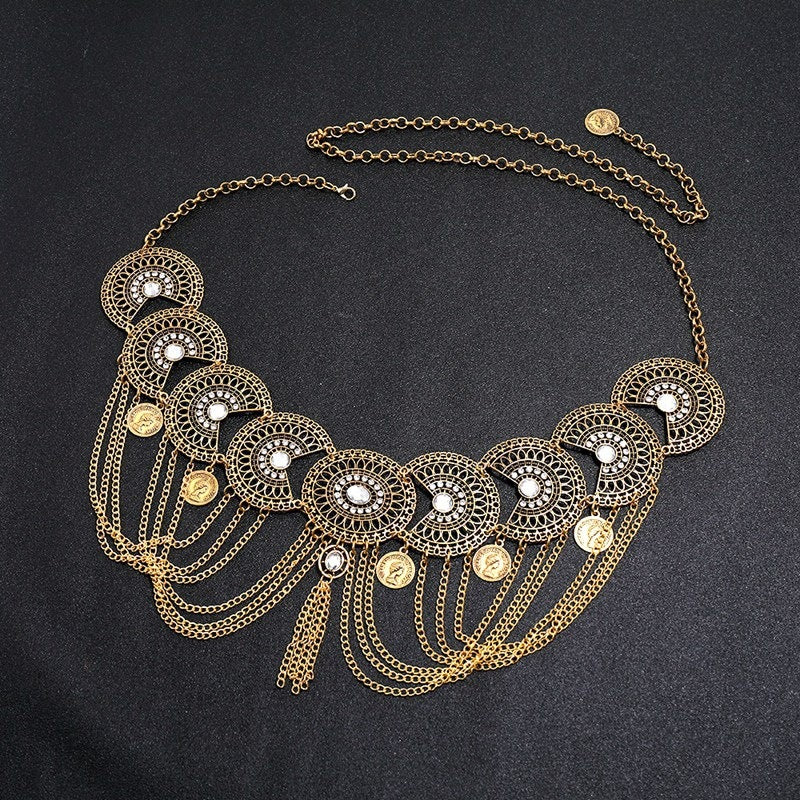 3944 fashion chain belt for women