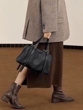 2248 casual cowhide bowing handbag