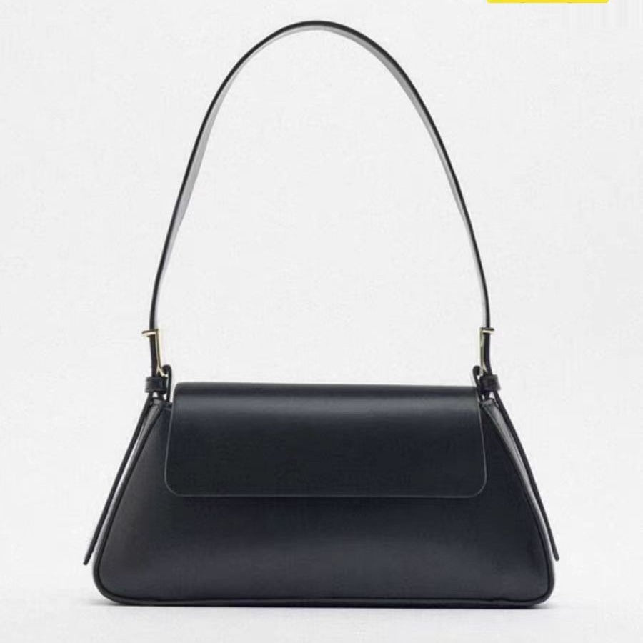 1638  all-match style solid handbag