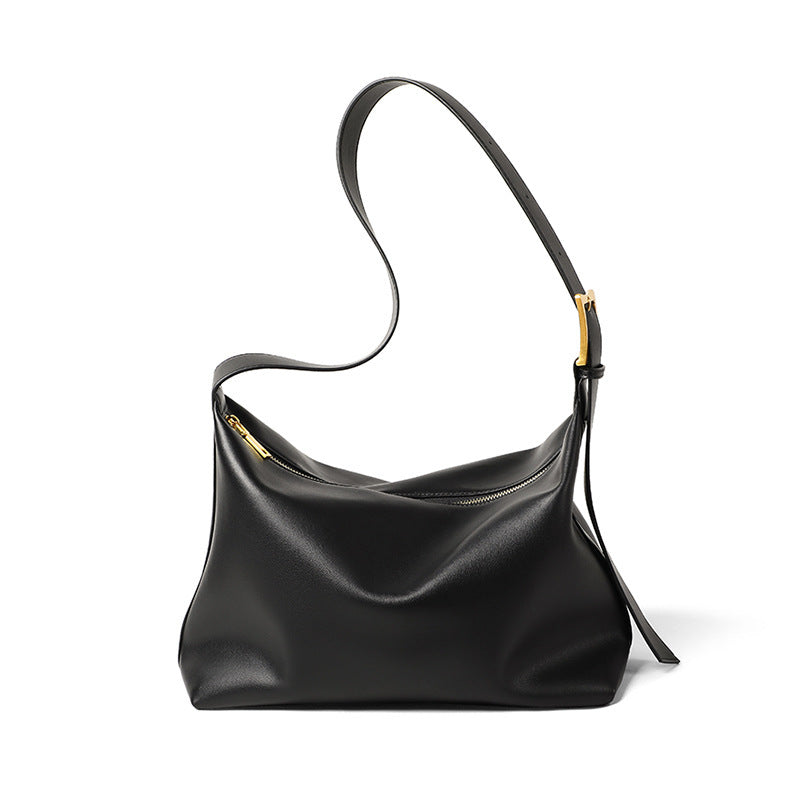 3957 genuine leather casual crossbody bag