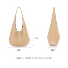 2168 cowhide leather large hobo