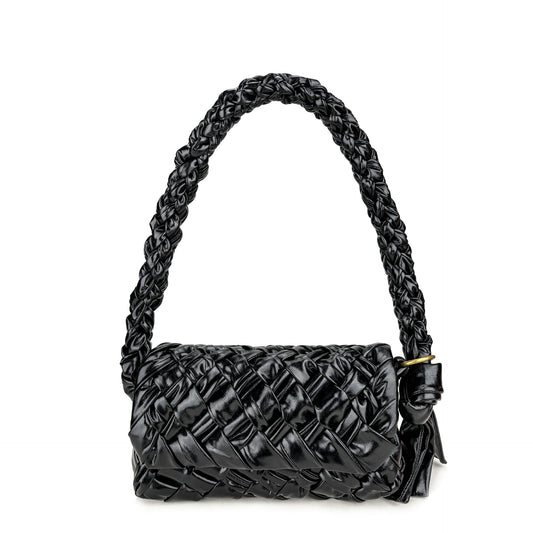 2100 handmade weave tassel bag