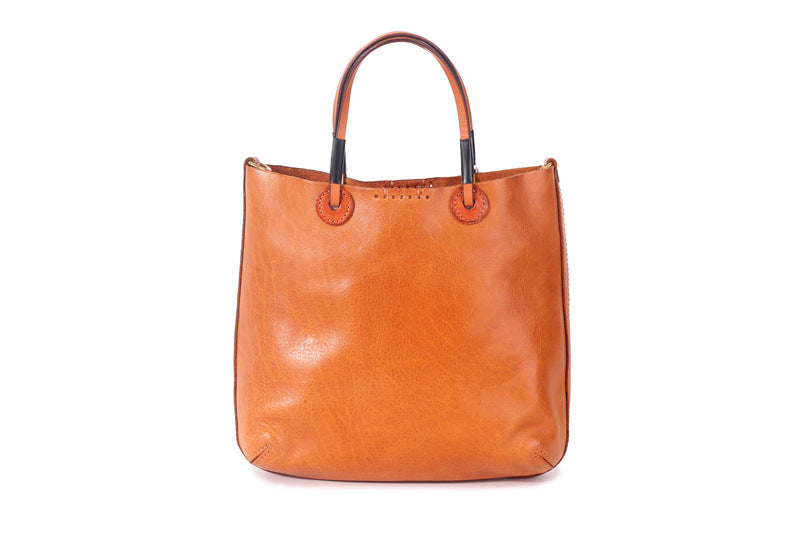 1631 women leather totes casual solid handbag