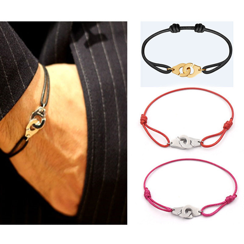 2116 unisex colorful woven bracelet