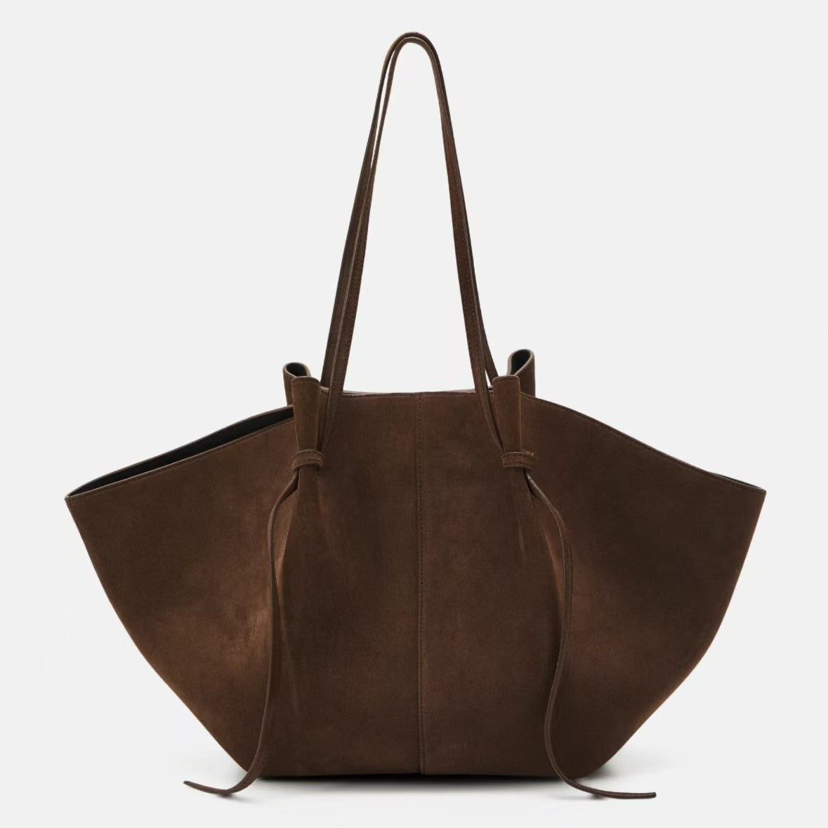 2003 suede leather large hobo bag