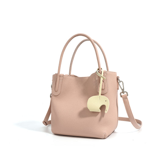1652 sold cow leather bucket handbag