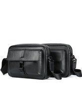 2244 men's casual leather messenger bag
