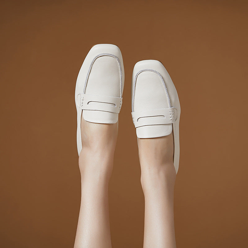 3831 genuine leather casual loafer