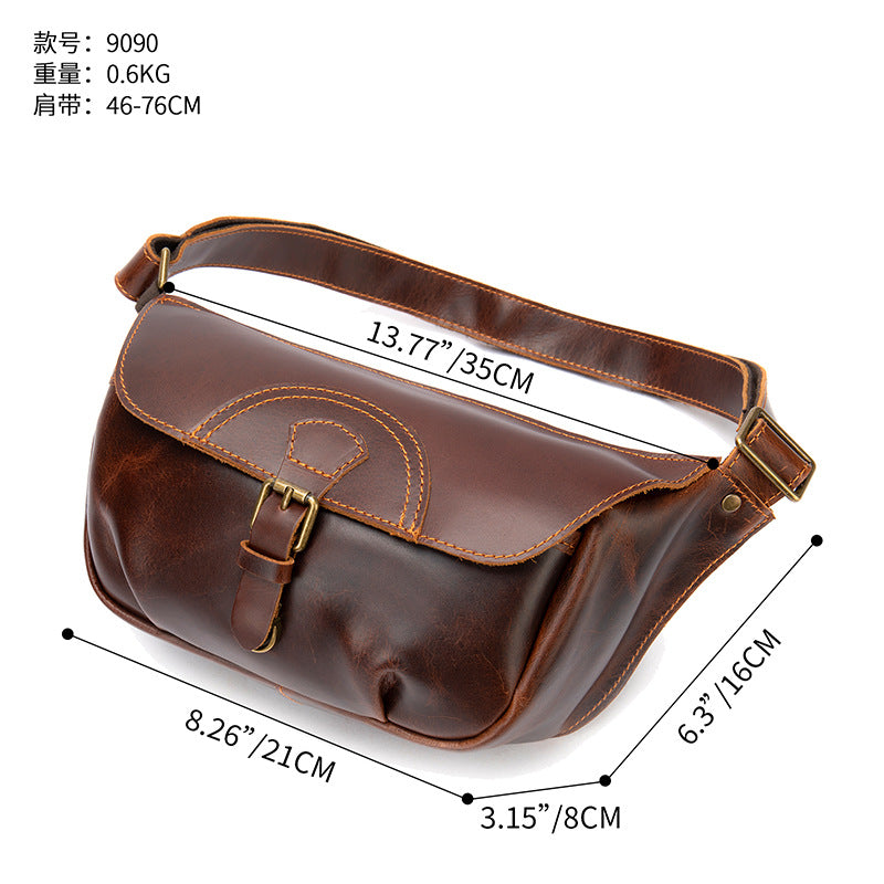 2101J-1 oilwax leather men's bag