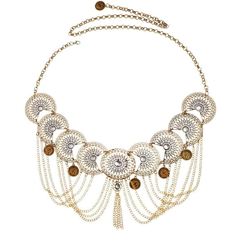 3944 fashion chain belt for women