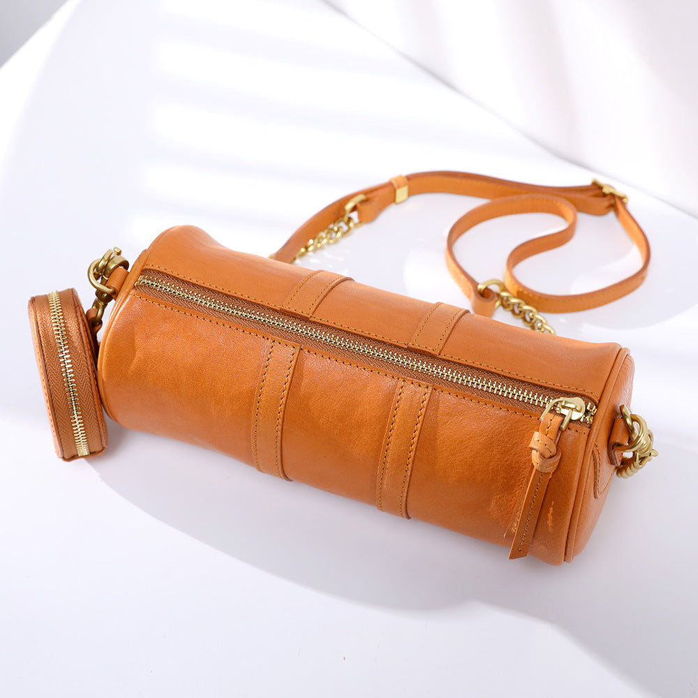 1713 vintage handmade 2pcs/set barrel bag