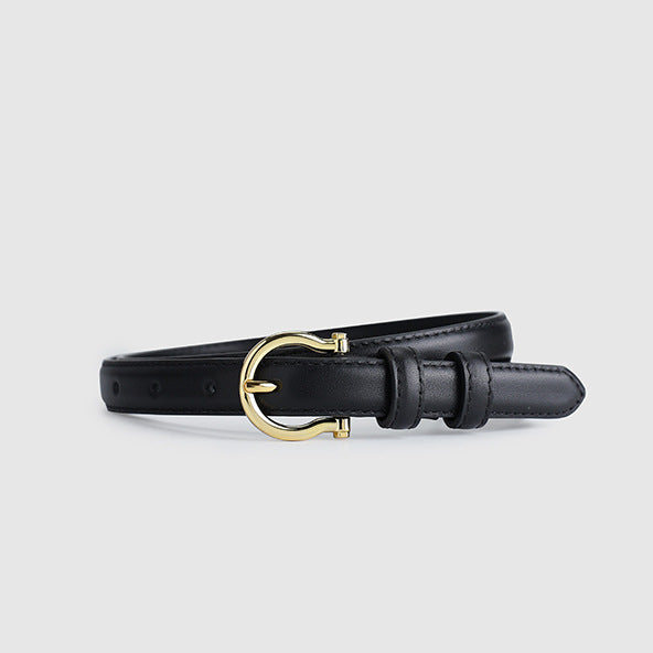 2134 2.5cm wide women belt
