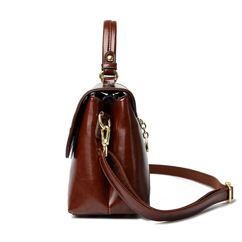 2770 women's genuine leather handbag