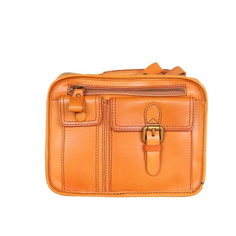 1712 vintage solid messenger bag high quality