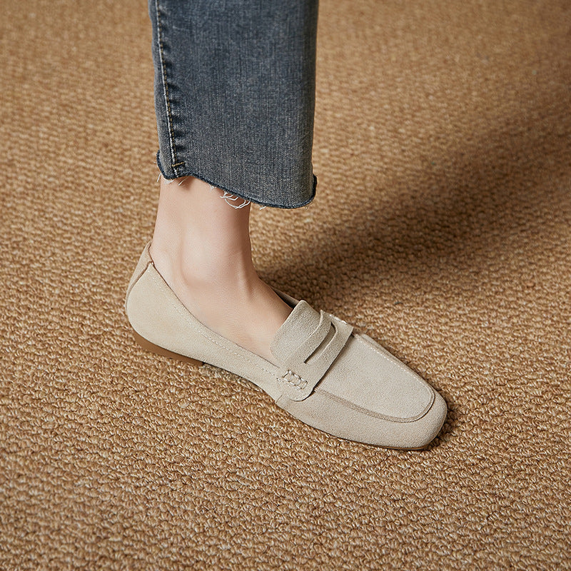 3831 genuine leather casual loafer