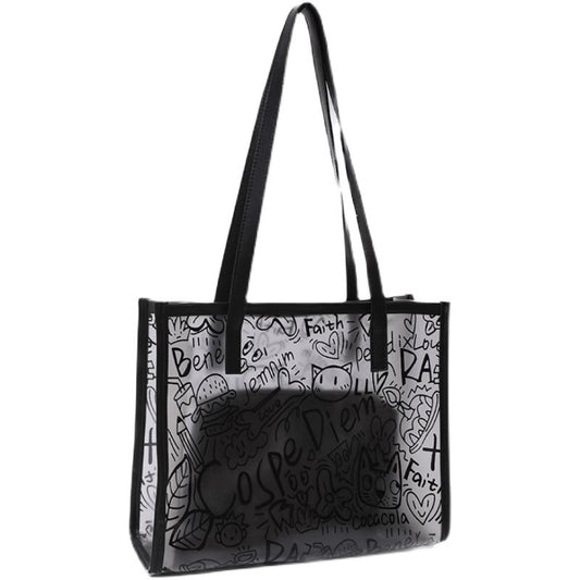 942 jelly pvc waterproof handbag