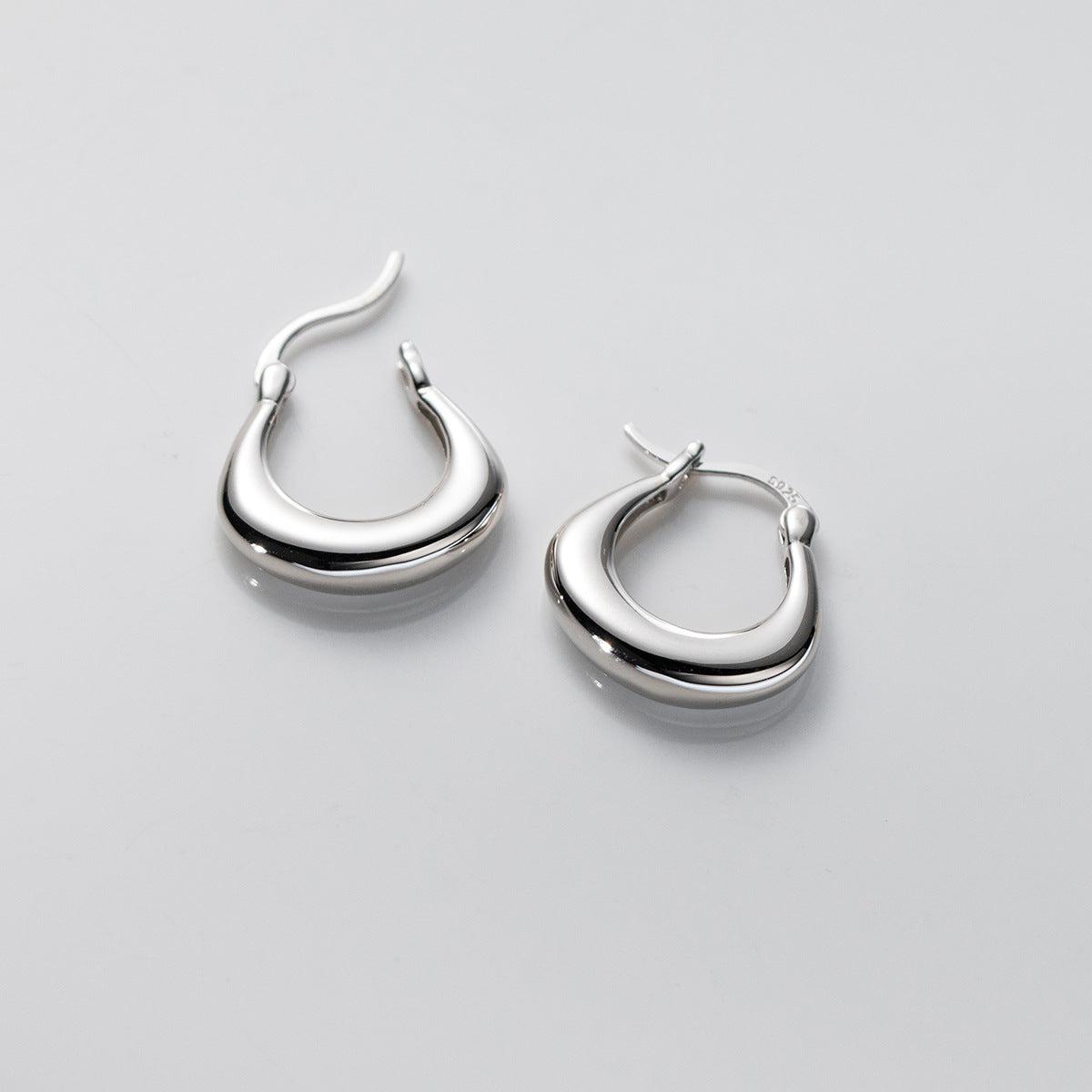 1968 925 silver needle earring for women