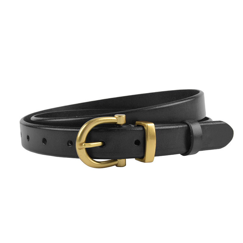 1026 2.3cm wide women belt for jeans