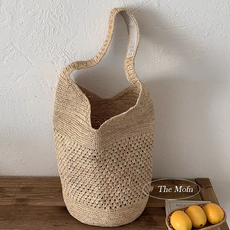 3436 summer raffia beach handbag