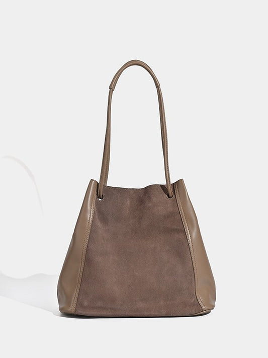 1403 suede leather handbag
