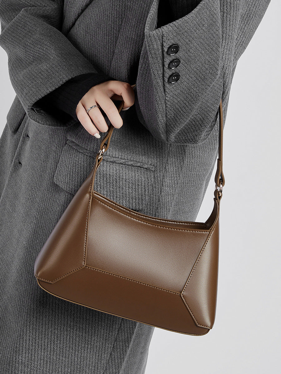 1936 cowhide chain shoulder bag
