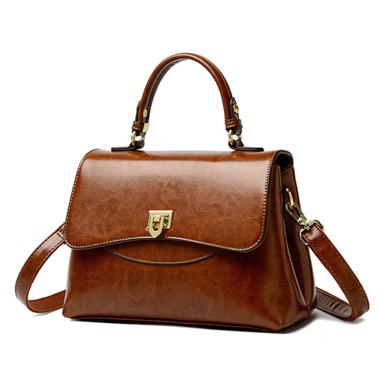 2770 women's genuine leather handbag