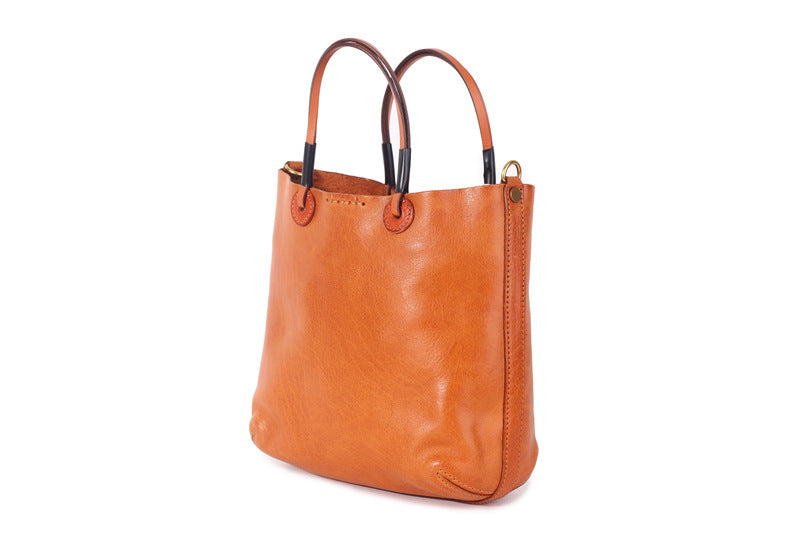 1631 women leather totes casual solid handbag