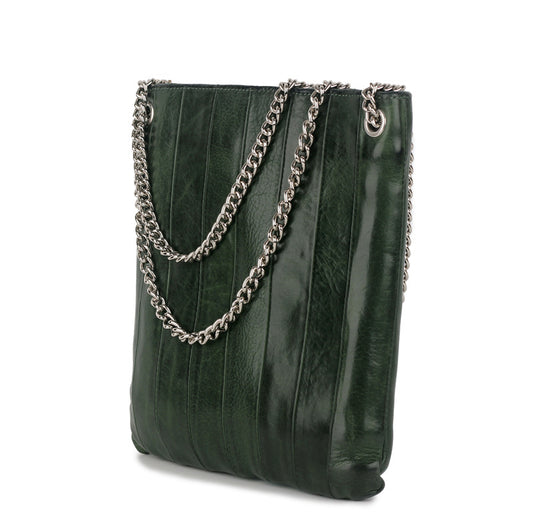 1017  leather chain shoulder bag