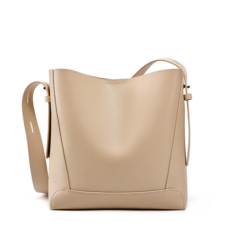 NTW women large genuine leather shopping bag