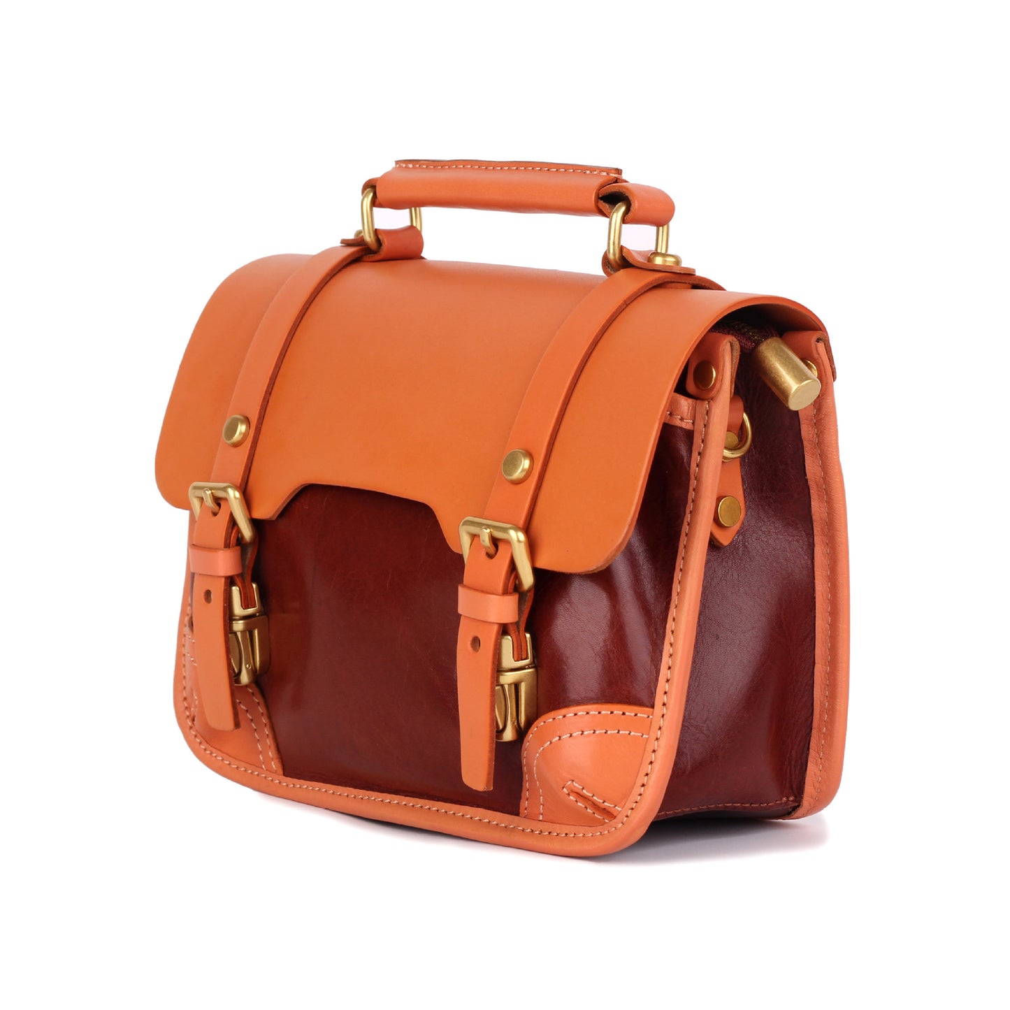 2099 vintage flap genuine leather messenger bag