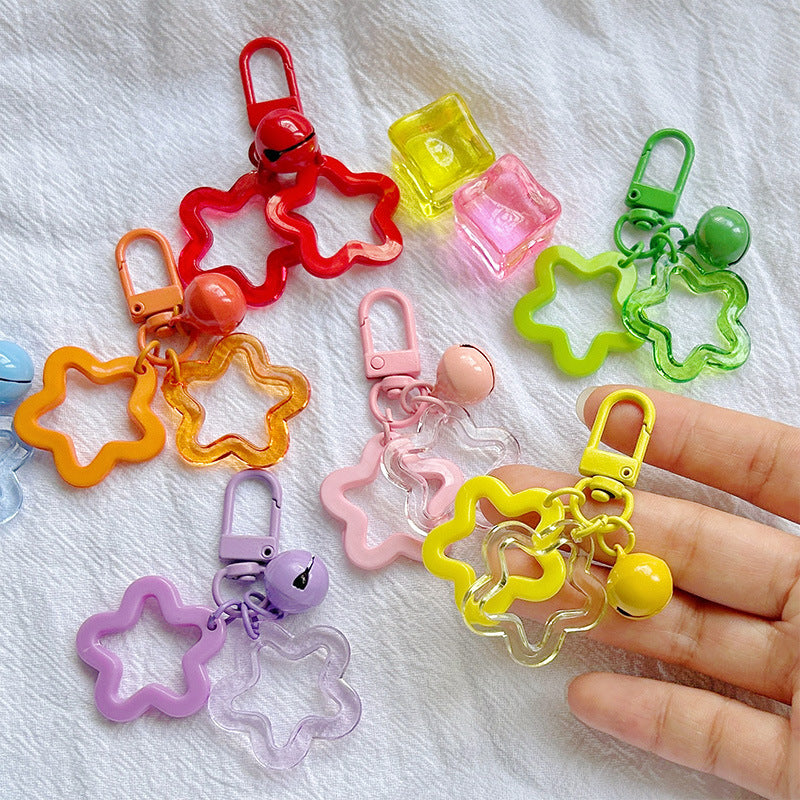4196 acrylic star keychain