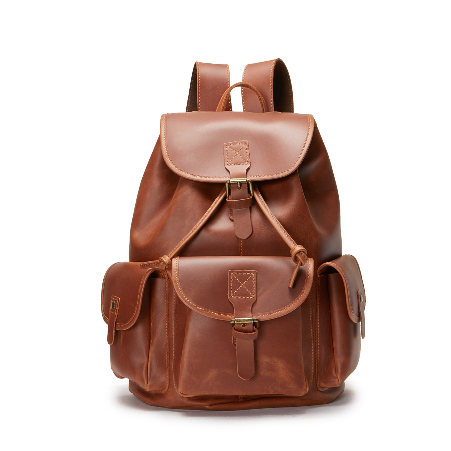 2132 men's casual genuine leatherbag