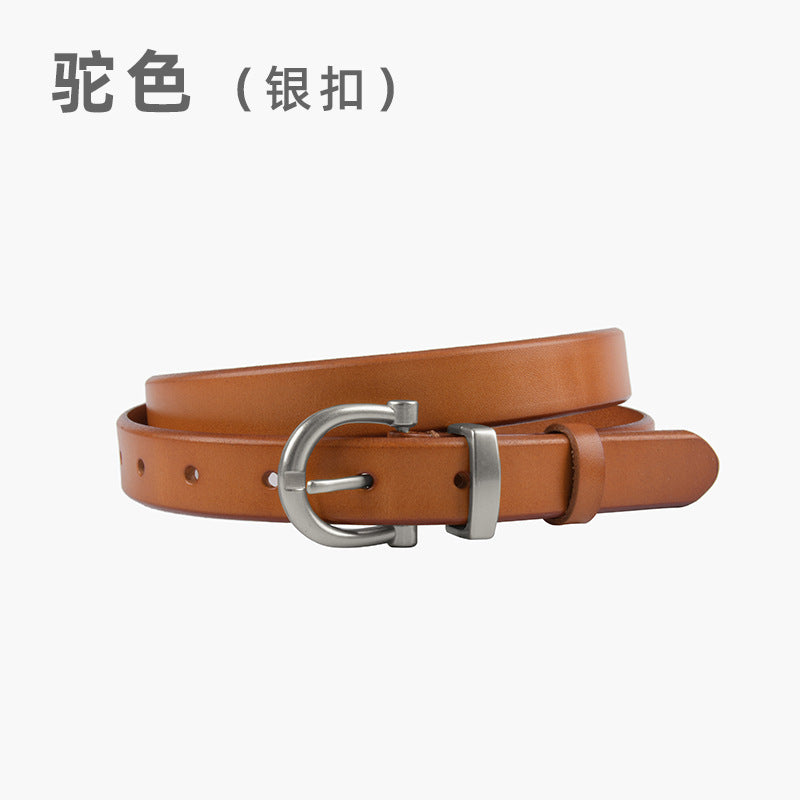 1026 2.3cm wide women belt for jeans
