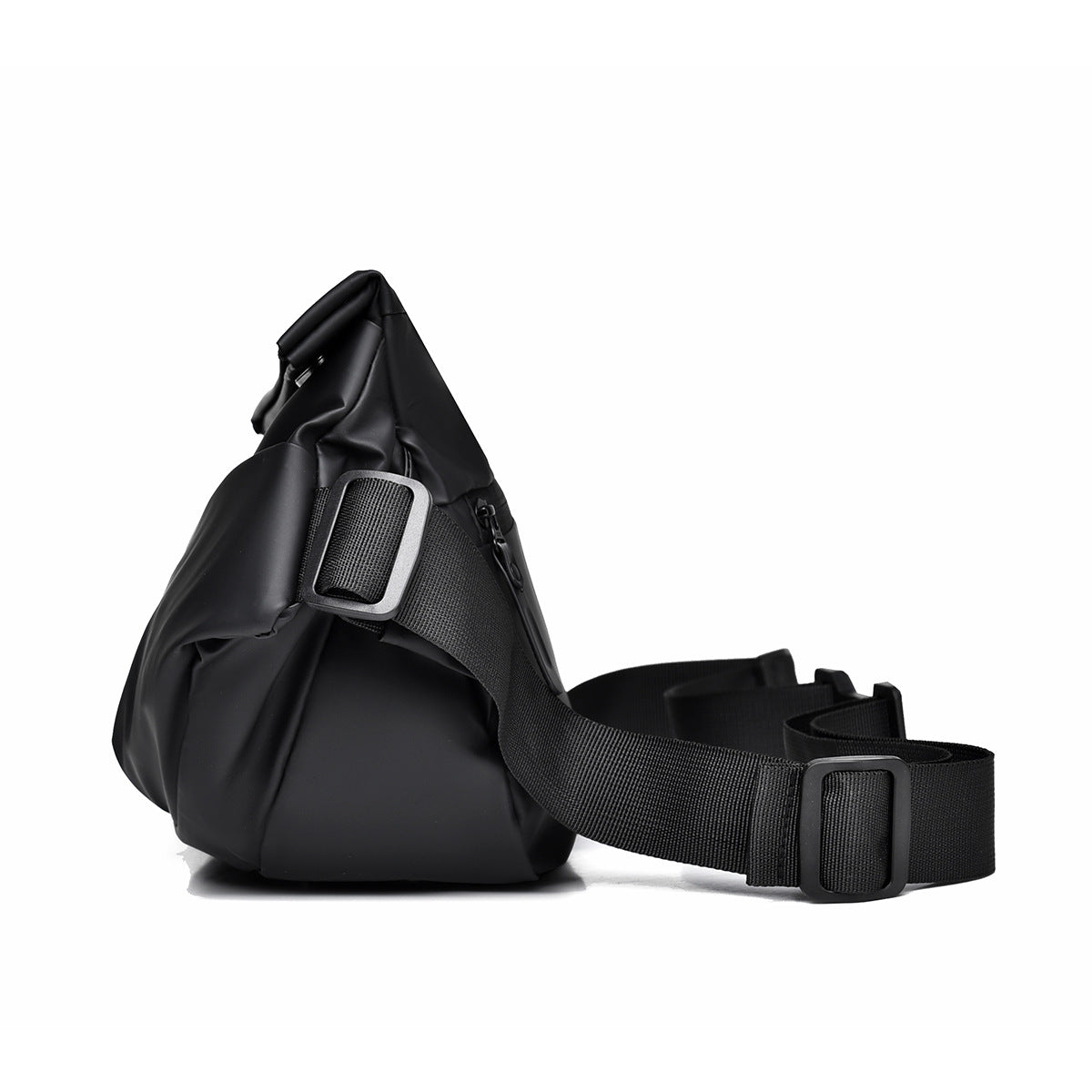 1021 casual cowhide leather belt bag