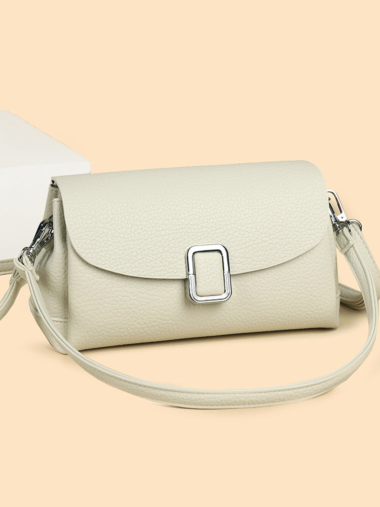 4558 genuine leather crossbody bag