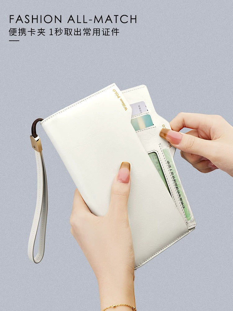 2098 new design women long purse card holder