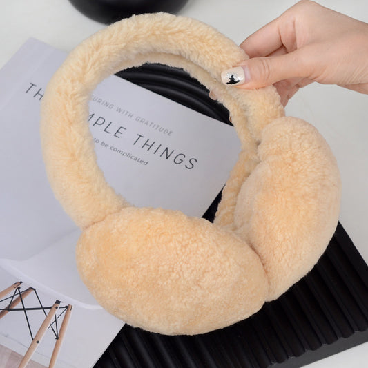 3417 fashion shearling earmuffs
