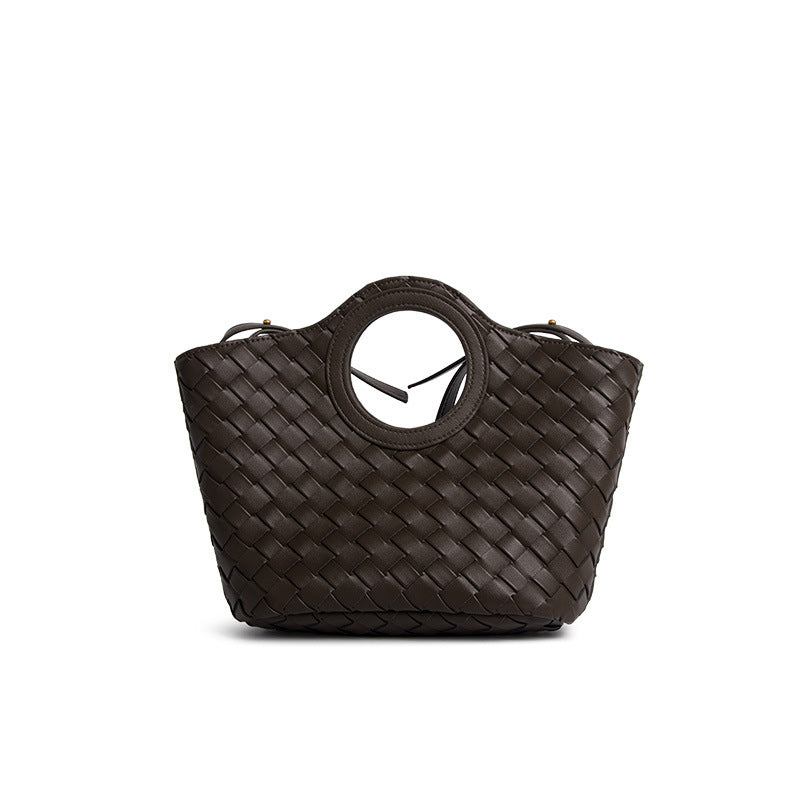 TW44 woven handmade basket bag