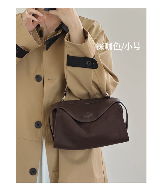 1844 suede leather women handbag