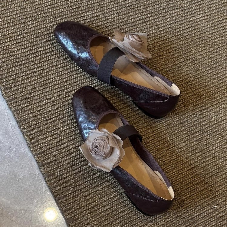 3997 genuine leather mary jane shoes