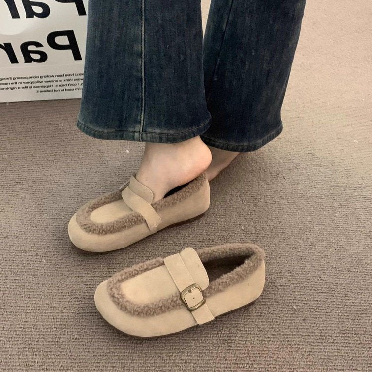 3591 loafers with plush lining